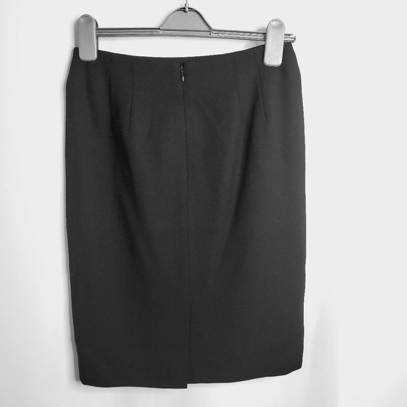 Valerie Stevens 100% Wool Pencil Skirt - Picture 2 of 4
